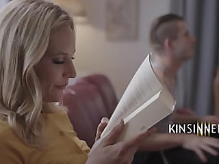 Step Mom's Obsession With Erotic Novels - Mona Wales