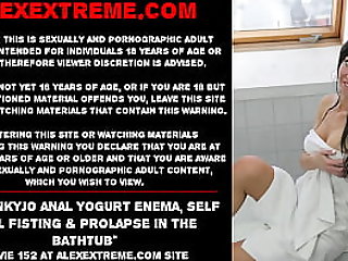 free video gallery hotkinkyjo-anal-yogurt-enema-self-anal-fisting-prolapse
