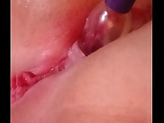 free video gallery ayla-glass-in-ass-and-pussy